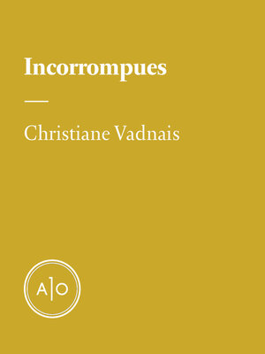 cover image of Incorrompues